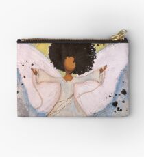 Boundless Angel, African American, Latina, Black Angel Studio Pouch