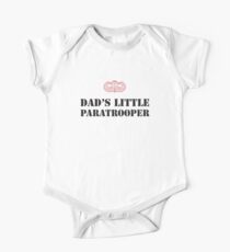 DAD'S LITTLE PARATROOPER One Piece - Short Sleeve