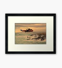 Royal Navy Rescue Framed Print