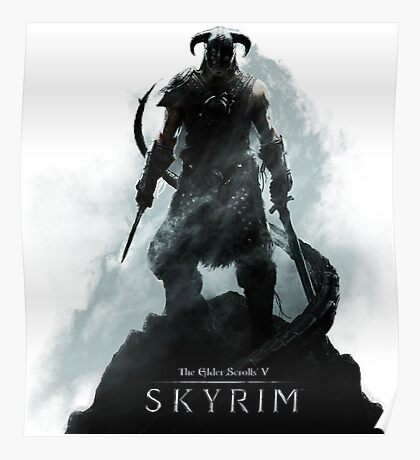 Elder Scrolls v Skyrim: Posters | Redbubble