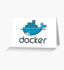 DOCKER Greeting Card