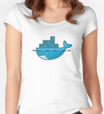 DOCKER Women's Fitted Scoop T-Shirt