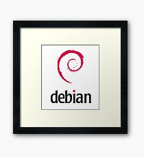 Debian LINUX Framed Print