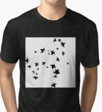 Herbst Blätter Tri-blend T-Shirt