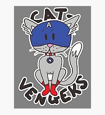 Cap' Cat Photographic Print