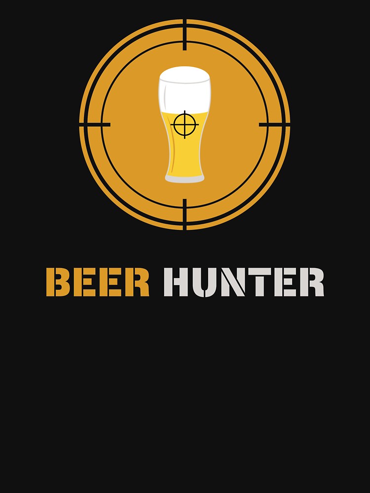 "Beer hunter" Tshirt by Barlax Redbubble