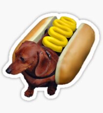 Cute Hot Dog Sticker