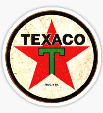 Texaco Vintage Logo Sticker
