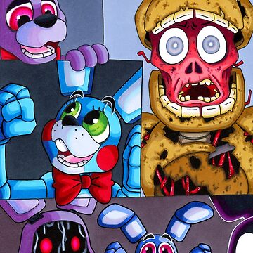 Molten Freddy Art Board Print for Sale by ColaCarnage