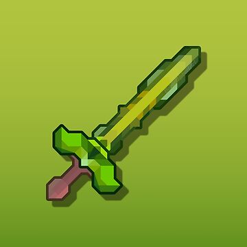 Terraria Muramasa Sword Design Art Board Print for Sale by