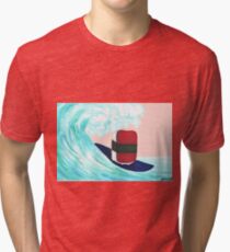 Surfer Spam musubi Tri-blend T-Shirt