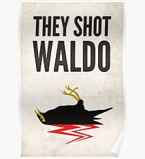 Twin Peaks, They Shot Waldo Poster