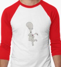 roger american dad Men's Baseball ¾ T-Shirt