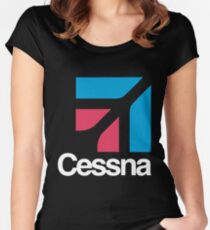 Cessna Women's Fitted Scoop T-Shirt