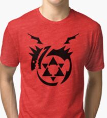 Black Homunculus Symbol Fullmetal Alchemist Tri-blend T-Shirt