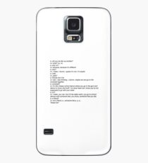 Stranger Things Mike and Eleven Case/Skin for Samsung Galaxy