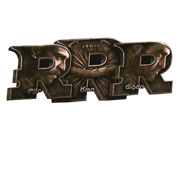 RRR Movie Title Design/Recreation Speed Art | Telugu Movie RRR Title Design  - YouTube