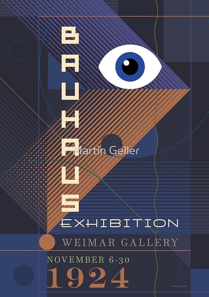 Bauhaus Exhibition Poster XI by BLTV