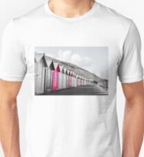 Colorful beach huts Unisex T-Shirt