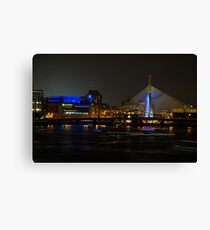 TD Garden at Night Canvas Print