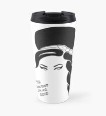 Amy Winehouse Sticker Travel Mug