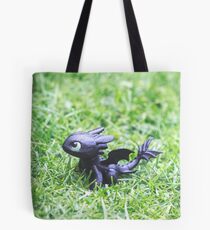 How to Train Your Dragon - Toothless Mini Figurine Tote Bag