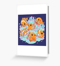 Clownfish Playground Greeting Card