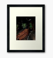 Apprentice and tutor Witch Hazel Framed Print