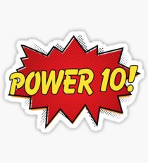 Pegatina ¡Superhéroes del Rowing - Power 10!