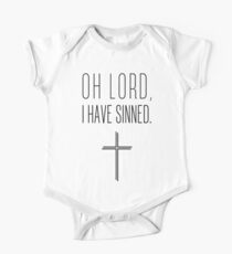 Oh Herr, ich habe gesündigt Baby Body Kurzarm