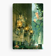 Ancient Fountains Canvas Print