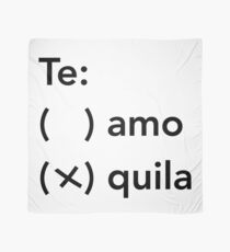 Te Amo? Te Quila? Tequila Scarf