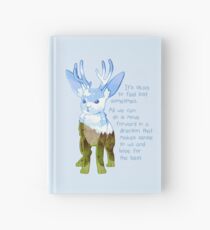"Es ist okay sich verloren zu fühlen" Jackalope Notizbuch