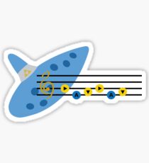 Hero's Songs - Song of Time Sticker