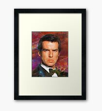 Bond, James Bond 5 - By John Robert Beck Framed Print
