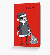 emo xmas Greeting Card