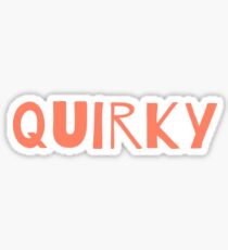 Quirky Sticker