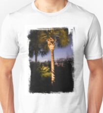 Palmetto tree at night Unisex T-Shirt