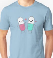 Funny Happy Pills Unisex T-Shirt