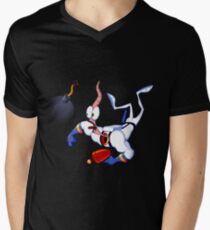 Earthworm Jim Men's V-Neck T-Shirt