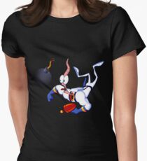 Earthworm Jim Women's Fitted T-Shirt