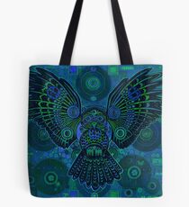 Blue owl Tote Bag
