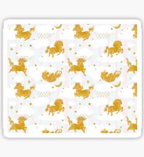 Unicorn sky dance Sticker