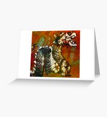 Good Luck Dragon Greeting Card