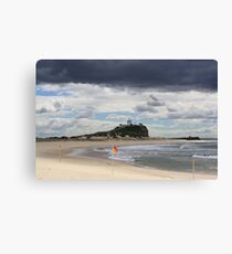 Nobby Beach Lighthouse Newcastle Canvas Print