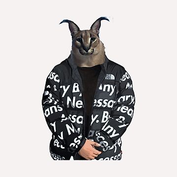 Funny big floppa cat meme Gun Essential T-Shirt | Art Board Print