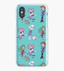 Friends in Blue iPhone Case