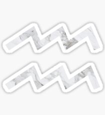 Marble Aquarius Sticker