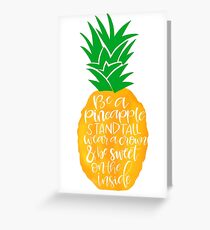 Tarjeta de felicitación Piña