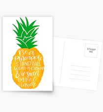 Ananas Postkarten